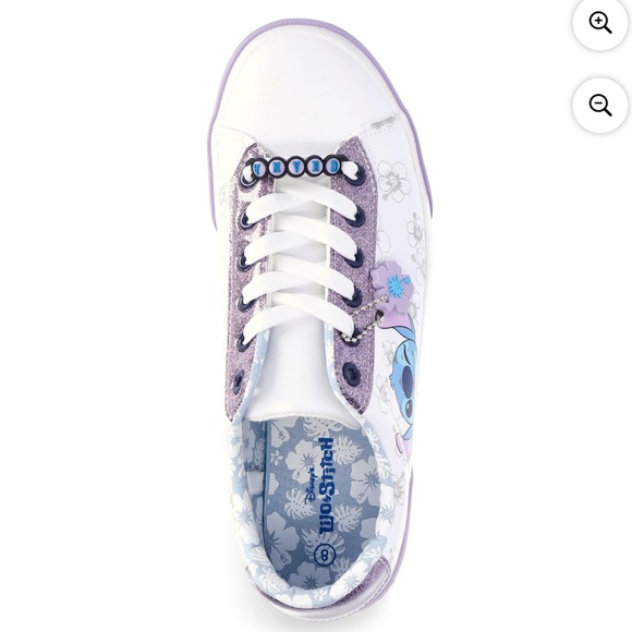 Disney π° Stitch Women's Low Lace-Up Sneakers π - Picture 3 of 16